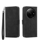 For Xiaomi Redmi A3 Dierfeng Dream Line TPU + PU Leather Phone Case(Black) - 1
