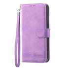 For Huawei Mate 60 Pro Dierfeng Dream Line TPU + PU Leather Phone Case(Purple) - 2