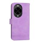 For Huawei nova 14 Pro Dierfeng Dream Line TPU Hybrid PU Leather Phone Case(Purple) - 3