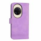 For Huawei nova 14 Ultra Dierfeng Dream Line TPU Hybrid PU Leather Phone Case(Purple) - 3