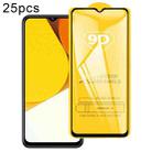 For vivo Y35 25pcs 9D Full Glue Screen Tempered Glass Film - 1