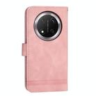 For Honor X9c Global / Magic7 Lite Dierfeng Dream Line TPU Hybrid PU Leather Phone Case(Pink) - 3