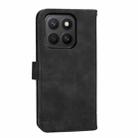 For Honor X8c 4G Dierfeng Dream Line TPU Hybrid PU Leather Phone Case(Black) - 3