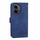 For Honor 400 Global 156.5mm Dierfeng Dream Line TPU Hybrid PU Leather Phone Case(Blue) - 3