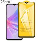 For OPPO A78 4G 25pcs 9D Full Glue Screen Tempered Glass Film - 1