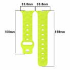 Football Texture Silicone Watch Band For Apple Watch SE 2023 44mm(White) - 1