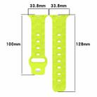 Football Texture Silicone Watch Band For Apple Watch SE 2023 40mm(White) - 1
