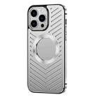 For iPhone 13 Pro MagSafe Magnetic Metal Cooling Phone Case(Silver) - 1