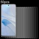 For Huawei nova 13i 50pcs 0.26mm 9H 2.5D Tempered Glass Film - 1