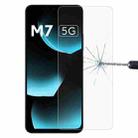 For Xiaomi Poco M7 5G 0.26mm 9H 2.5D Tempered Glass Film - 1