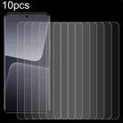 For Xiaomi 13T 10pcs 0.26mm 9H 2.5D Tempered Glass Film - 1