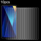 For Xiaomi Poco C65 10pcs 0.26mm 9H 2.5D Tempered Glass Film - 1