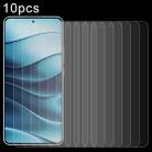 For Xiaomi Redmi Note 14 4G 10pcs 0.26mm 9H 2.5D Tempered Glass Film - 1