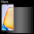 For vivo Y200i 10pcs 0.26mm 9H 2.5D Tempered Glass Film - 1