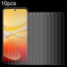 For vivo T3x 10pcs 0.26mm 9H 2.5D Tempered Glass Film - 1