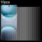 For vivo X100s 10pcs 0.26mm 9H 2.5D Tempered Glass Film - 1