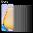 For vivo Y200 GT / iQOO Z9 Turbo+ 10pcs 0.26mm 9H 2.5D Tempered Glass Film - 1