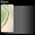 For vivo Y200 / Y200e / T3 50pcs 0.26mm 9H 2.5D Tempered Glass Film - 1