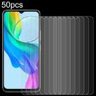 For vivo Y18e / Y18 / Y28 4G / Y19s 50pcs 0.26mm 9H 2.5D Tempered Glass Film - 1