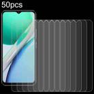 For vivo Y36t 4G / Y28s / T3 Lite 50pcs 0.26mm 9H 2.5D Tempered Glass Film - 1