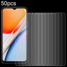 For vivo Y18s / Y37m 5G 50pcs 0.26mm 9H 2.5D Tempered Glass Film - 1