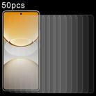 For vivo Y300 GT 50pcs 0.26mm 9H 2.5D Tempered Glass Film - 1