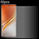 For vivo iQOO Neo 10 5G 50pcs 0.26mm 9H 2.5D Tempered Glass Film - 1