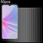 For OPPO A78 4G 50pcs 0.26mm 9H 2.5D Tempered Glass Film - 1