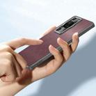 For Huawei P60 Rain Silk Texture Shockproof Phone Case(White) - 5