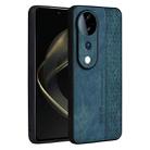 For vivo S19 Pro AZNS 3D Embossed Skin Feel Phone Case(Dark Green) - 1