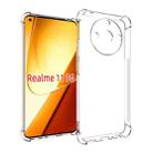 For Realme 11 5G Shockproof Non-slip Thickening TPU Phone Case(Transparent) - 1