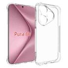 For Huawei Pura 80 5G Shockproof Non-slip Thickening TPU Phone Case(Transparent) - 1