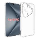 For Huawei Pura 80 Pro 5G Shockproof Non-slip Thickening TPU Phone Case(Transparent) - 1