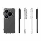 For Huawei Pura 80 Pro 5G Shockproof Non-slip Thickening TPU Phone Case(Transparent) - 2