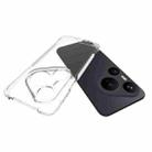 For Huawei Pura 80 Pro 5G Shockproof Non-slip Thickening TPU Phone Case(Transparent) - 3
