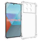 For Xiaomi Redmi K70 Pro Shockproof Non-slip Thickening TPU Phone Case(Transparent) - 1