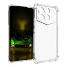 For Xiaomi Redmi K70 Pro Champion Shockproof Non-slip Thickening TPU Phone Case(Transparent) - 1