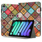 For iPad mini 6 Painted Leather Smart Tablet Case(Ethnic Style) - 1