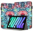 For iPad mini 6 Painted Leather Smart Tablet Case(Mandalas) - 1