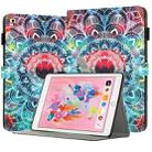 For iPad Air / Air 2 / 9.7 2017 / 2018 Painted Leather Smart Tablet Case(Mandalas) - 1