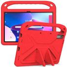 For Lenovo Tab P11 Gen 2 11.5 Handle EVA Shockproof Tablet Case with Holder(Red) - 1