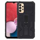 For Samsung Galaxy A13 All Inclusive Double-color TPU + PC Phone Case(Black) - 1