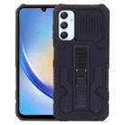 For Samsung Galaxy A34 All Inclusive Double-color TPU + PC Phone Case(Black) - 1