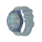 For Huawei Watch GT 2e Transparent TPU Silicone Watch Case(Transparent Blue) - 1