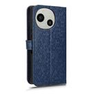 For Sharp Aquos R9 Honeycomb Dot Texture Leather Phone Case(Blue) - 3