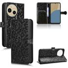 For Sharp Aquos Sense9 Honeycomb Dot Texture Leather Phone Case(Black) - 1