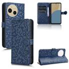 For Sharp Aquos Sense9 Honeycomb Dot Texture Leather Phone Case(Blue) - 1