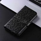 For Sharp Aquos R9 Pro SH-54E Honeycomb Dot Texture Leather Phone Case(Black) - 2