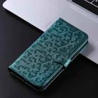 For Sharp Aquos R9 Pro SH-54E Honeycomb Dot Texture Leather Phone Case(Green) - 2