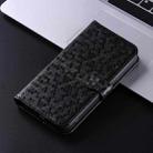 For Sharp Aquos wish5 Honeycomb Dot Texture Leather Phone Case(Black) - 2